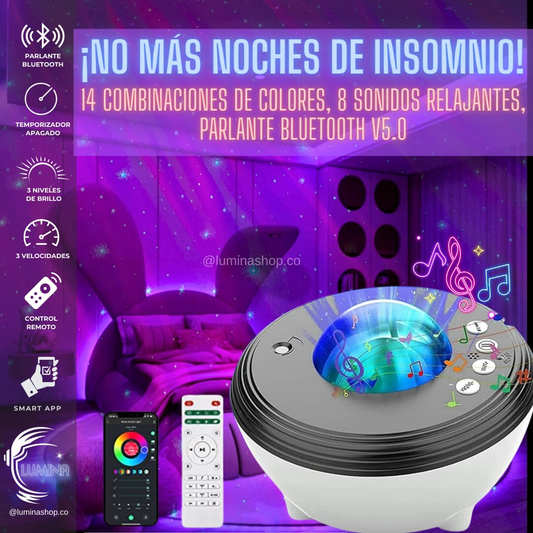 PROYECTOR GALAXIA AURORA BOREAL SMARTAPP