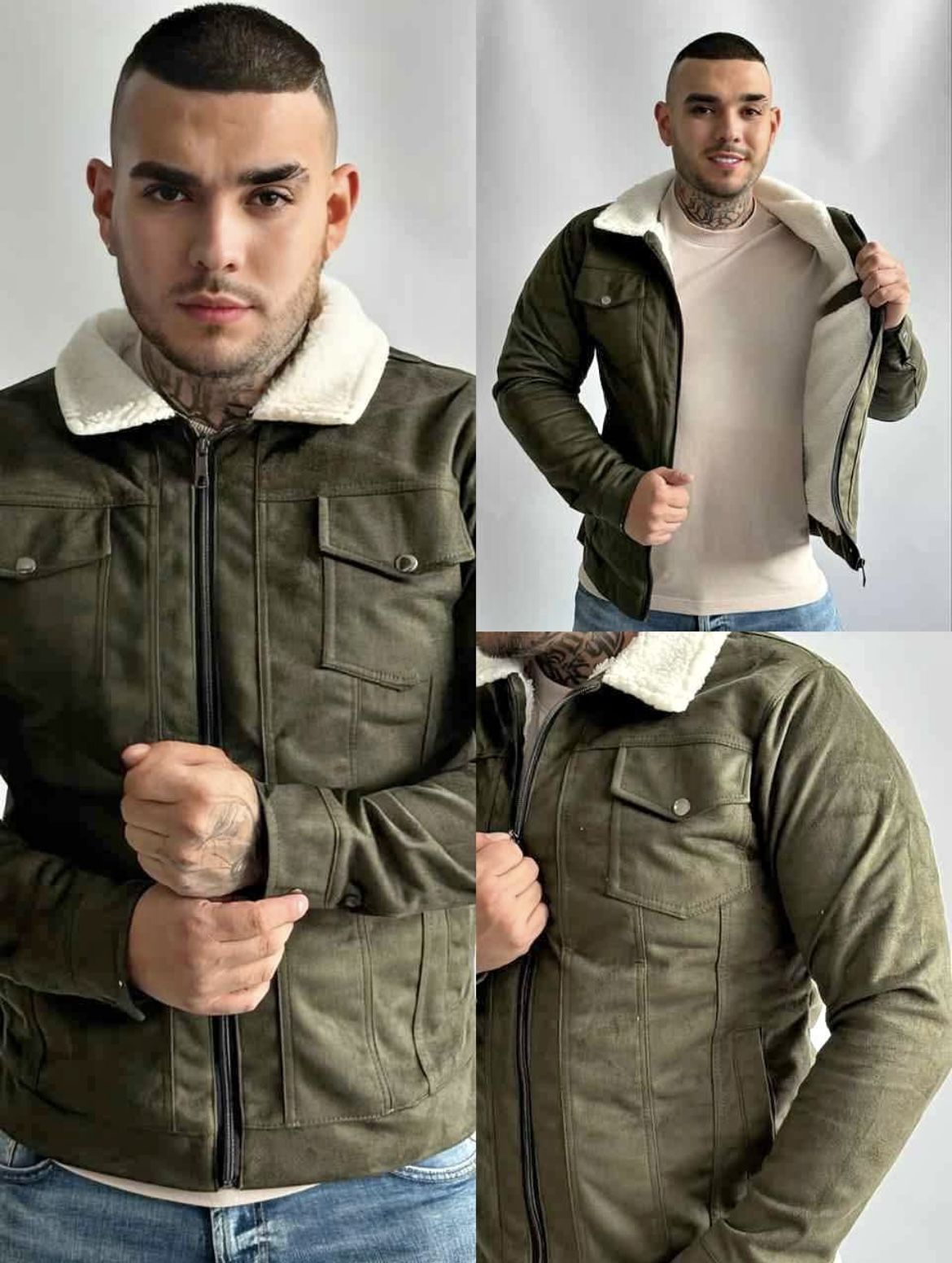 V105 tipo Levis para hombre