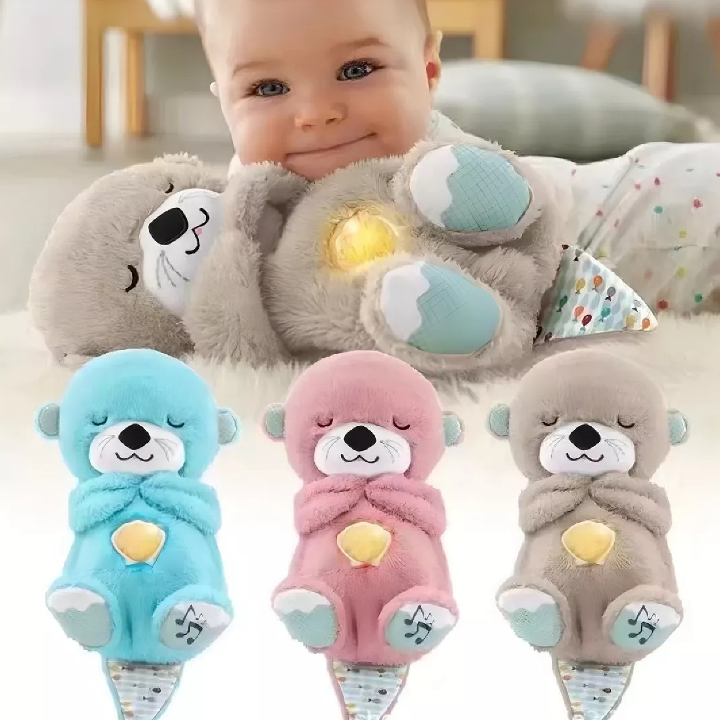 Peluche Interactivo Nutria De Respiració
